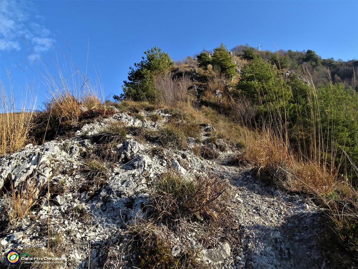63 Ultimo ripido e scosceso tratto di salita al Pizzo di Spino.JPG